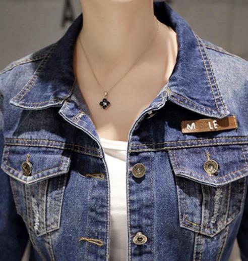 秋季必备破洞牛仔外套：时尚范儿外套推荐（图）