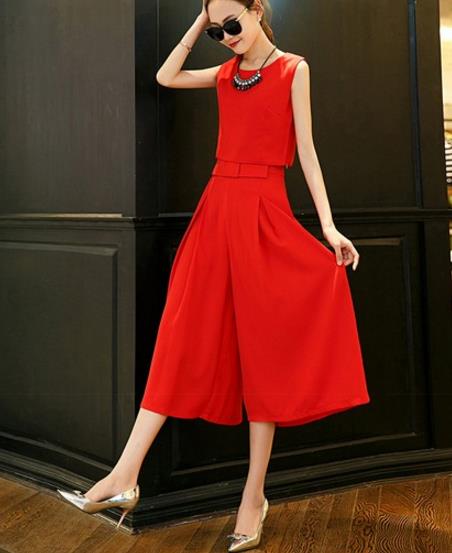 五分阔腿裤上衣怎么搭配:帅气又惬意(图）