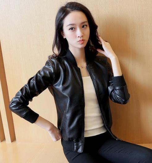 用一件皮衣凹无数造型：连帽拉链皮衣有推荐（图）