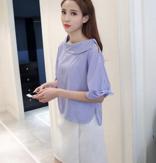 如今的衬衫裙真洋气：西装领系带衬衫裙搭配（图）