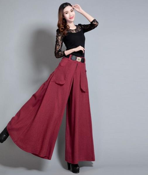 小个子女生穿阔腿裤搭配图:显高显瘦分分钟的事儿 小个子女生穿阔腿裤搭配图:显高显瘦分分钟的事儿