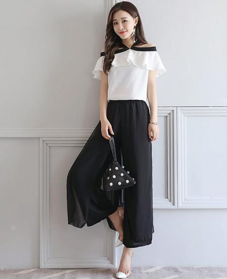 时尚百褶阔腿裤套装搭配:6款套装打造大长腿(图) 时尚百褶阔腿裤套装搭配:6款套装打造大长腿(图)