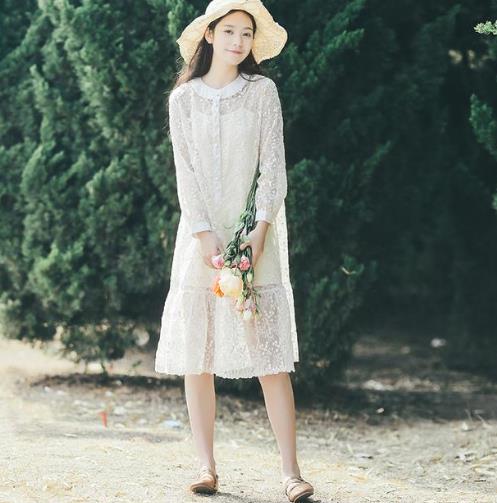 网纱连衣裙巧遮肚腩：修身显瘦连衣裙推荐（图）