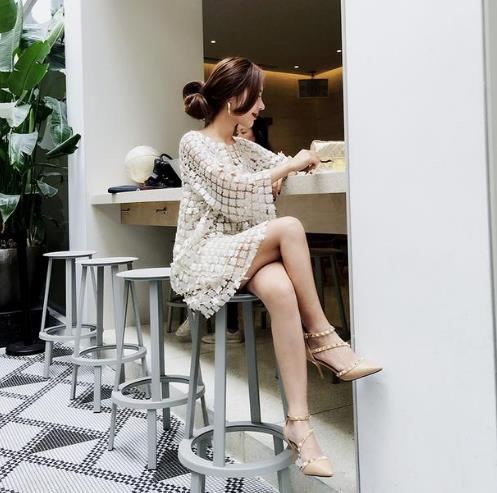 6款荷叶边蕾丝连衣裙：新款连衣裙打造优雅女神范