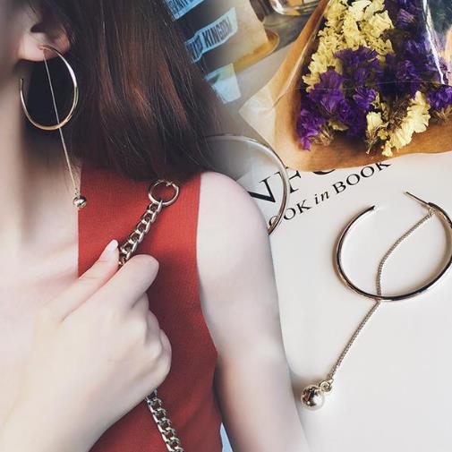 独具风情的几款耳饰：韩国长款流苏耳坠搭配（图）