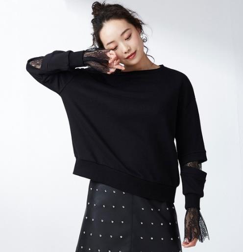 丝绒刺绣喇叭袖卫衣怎么搭配:百搭卫衣分享(图) 丝绒刺绣喇叭袖卫衣怎么搭配:百搭卫衣分享(图)