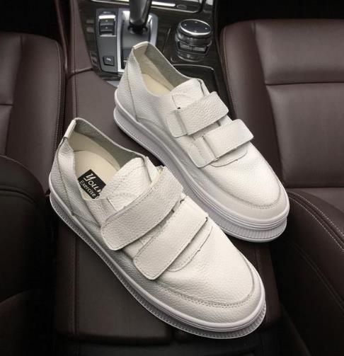 6款显腿长的真皮厚底中跟休闲鞋搭配推荐（图）