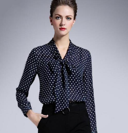 2017蕾丝花边衬衫搭配：6款衬衫穿出知性名媛范