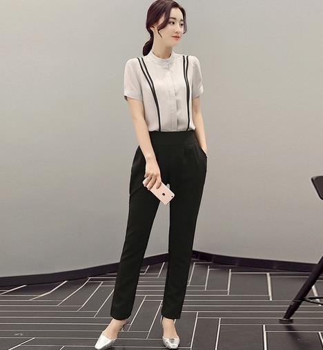 初秋的套装格外有气质：圆领针织套装裙分享（图）