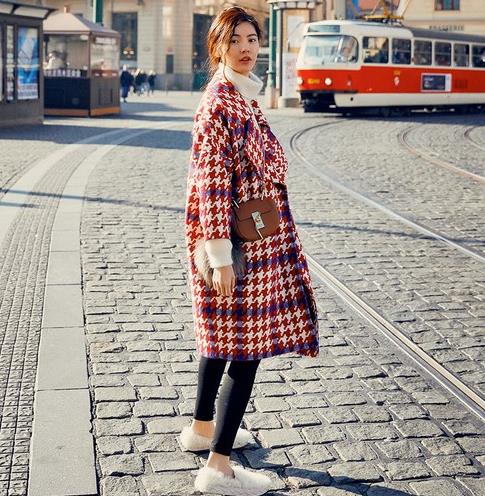 毛呢外套这样穿必定美到翻：刺绣毛呢外套推荐（图）