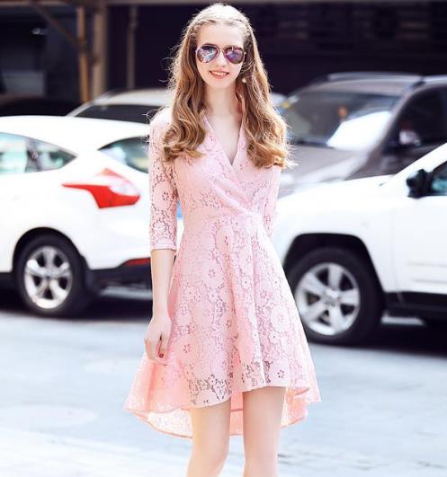今年超火爆的6款蕾丝连衣裙：显瘦百搭连衣裙推荐