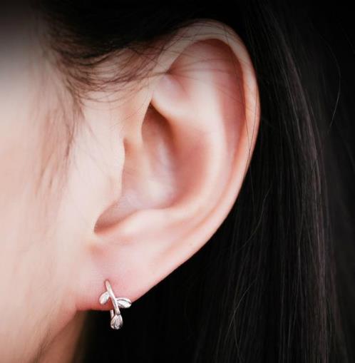 银耳线长款水晶耳环：6款耳环打造优雅女人味（图）