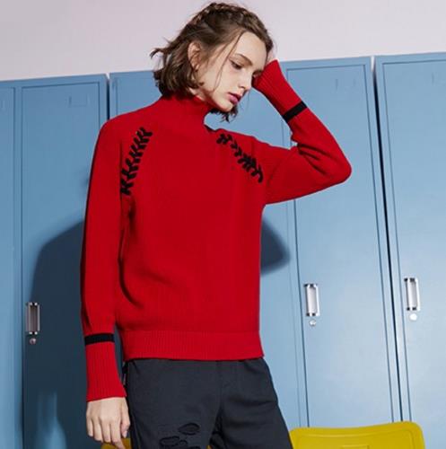 今年最流行高领蝙蝠袖针织衫搭配：减龄显瘦（图）