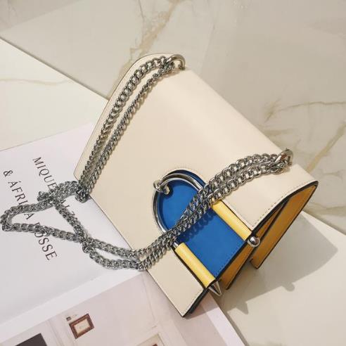 2017新款简约撞色单肩包：潮流复古单肩包推荐（图）