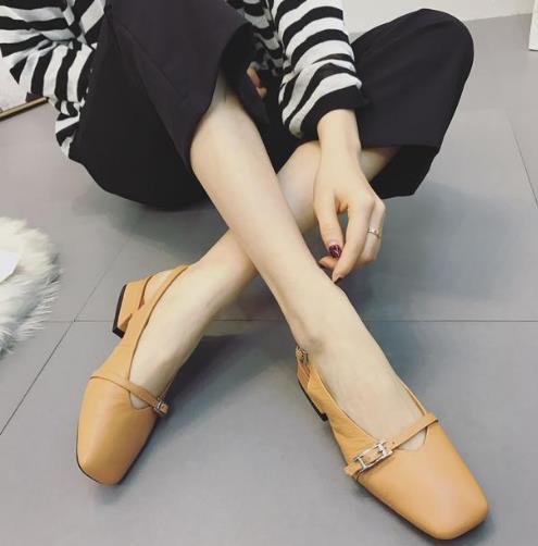 今年最流行粗跟豆豆鞋：简约百搭豆豆鞋推荐（图）