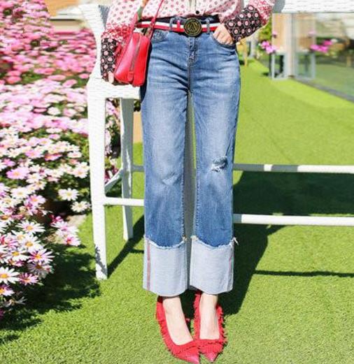 矮个子怎么穿出大长腿：6款高腰牛仔裤推荐（图）