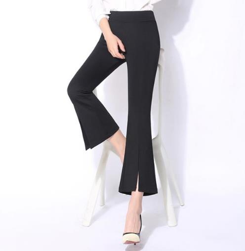 6款让你潮范十足显高的喇叭裤长裤搭配推荐（图）