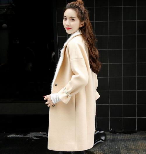 单排扣格子毛呢外套搭配：时尚毛呢外套推荐（图）