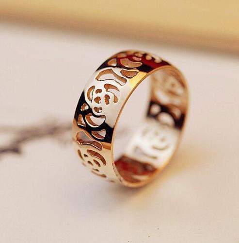 时尚气质玫瑰金戒指:百搭镂空玫瑰花戒指推荐(图) 时尚气质玫瑰金戒指:百搭镂空玫瑰花戒指推荐(图)