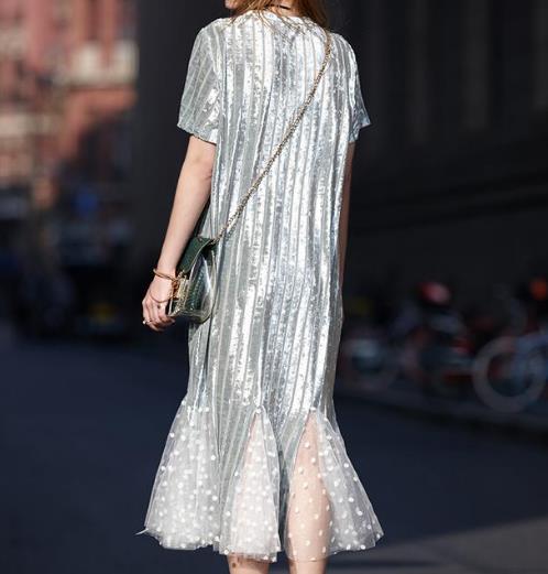 	
明星同款牛仔鱼尾裙搭配：修身显瘦鱼尾裙推荐（图）
