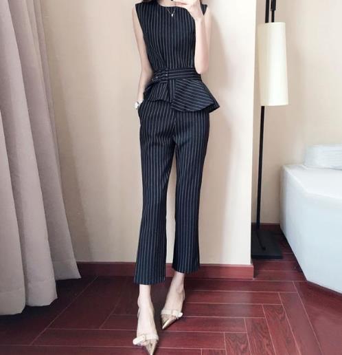 职场女性必备气质的阔腿裤套装：时尚又显档次（图）