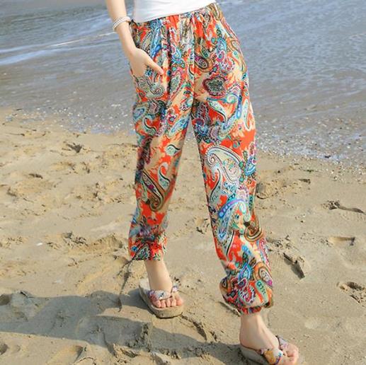 条纹甩裤休闲裙裤搭配：凉爽又时髦休闲裙裤推荐