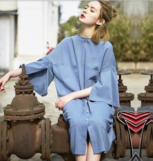 杨幂同款修身荷叶边衬衫连衣裙:女人味十足(图) 杨幂同款修身荷叶边衬衫连衣裙:女人味十足(图)