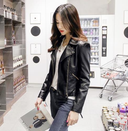 可美艳可酷帅的皮衣：绵羊皮修身夹克外套推荐（图）