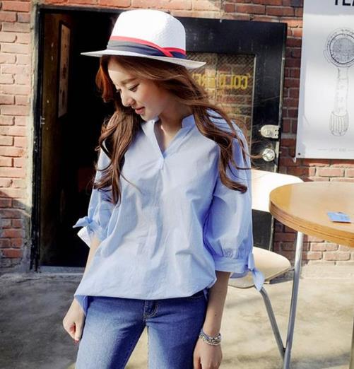 简单舒适的6款衬衫：时髦衬衫提升女性魅力（图）