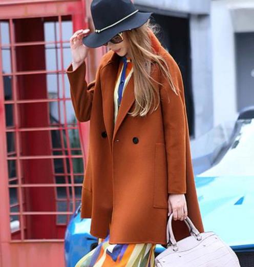 樊胜美同款双面羊绒大衣怎么搭配显瘦又优雅（图）