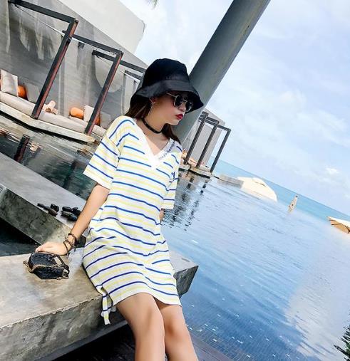 矮个子女生教你如何显高显瘦：修身收腰连衣裙搭配