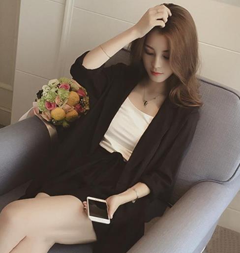 胖mm时尚西装套装：秋季新款大码套装搭配（图）