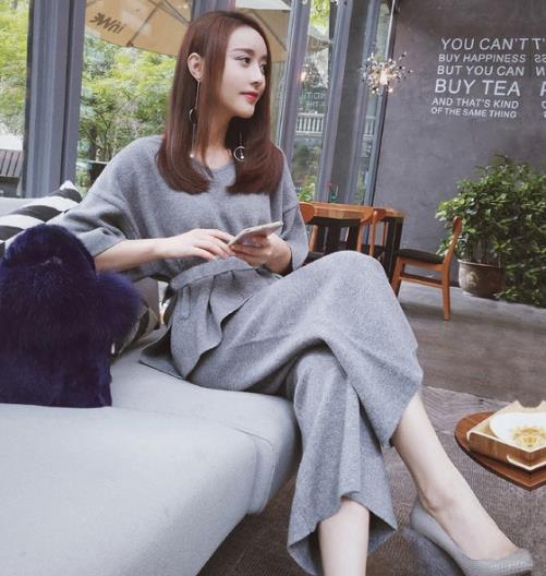 时尚渐变色针织套装：6款套装演绎优雅气质（图）