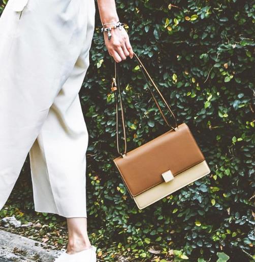 撞色新款女包拼色单肩包：6款单肩包打造百变风格