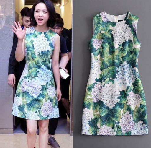 汤唯明星同款黑色无袖深V连体裤：帅气干练又性感