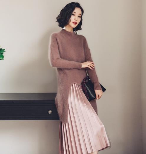 马海毛针织两件套搭配什么外套:时尚又保暖(图) 马海毛针织两件套搭配什么外套:时尚又保暖(图)