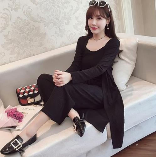 胖mm秋季新款两件套装：时尚显瘦套装分享（图）