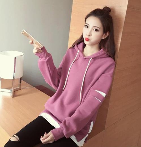 秋季必备宽松休闲加绒卫衣:百搭显瘦卫衣搭配(图) 秋季必备宽松休闲加绒卫衣:百搭显瘦卫衣搭配(图)