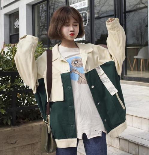 秋装新款韩版宽松中长款外套：百搭显瘦有气质（图）