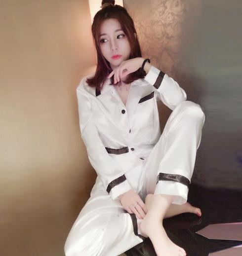 睡衣也性感:真丝长袖丝绸套装睡衣推荐(图) 睡衣也性感:真丝长袖丝绸套装睡衣推荐(图)