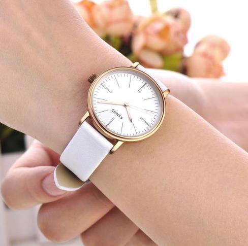 帅气潇洒钢带防水石英手表：演绎迷人女人味