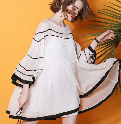 荷叶边蝴蝶结腰带连衣裙:6款连衣裙打造优雅气质 荷叶边蝴蝶结腰带连衣裙:6款连衣裙打造优雅气质