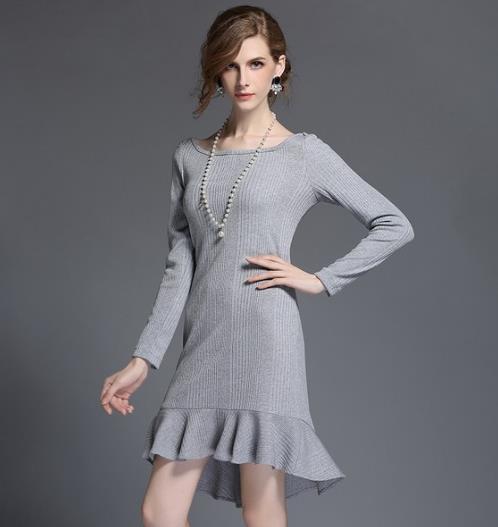 修身开叉连衣裙搭配：6款连衣裙打造女神范儿（图）