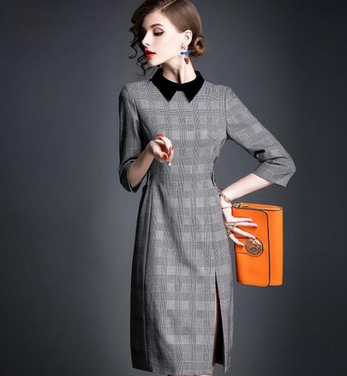 修身开叉连衣裙搭配：6款连衣裙打造女神范儿（图）