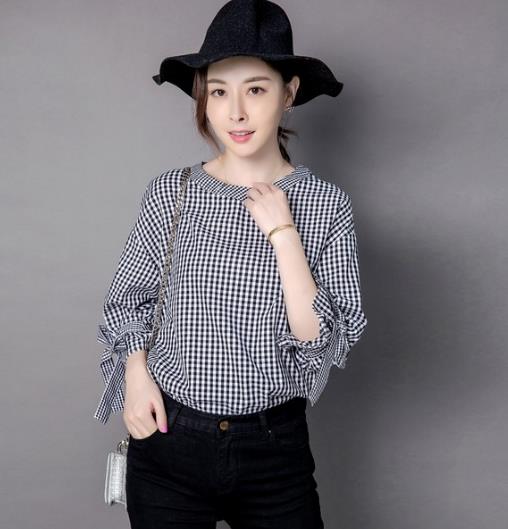 秋季从全棉格子衬衫开始:时尚衬衫张扬个性(图) 秋季从全棉格子衬衫开始:时尚衬衫张扬个性(图)