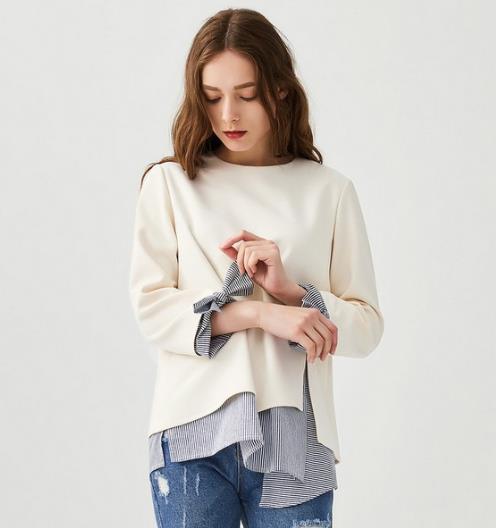 灯笼袖圆领上衣搭配牛仔裤:青春减龄甜美范(图) 灯笼袖圆领上衣搭配牛仔裤:青春减龄甜美范(图)