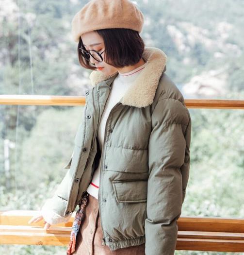 新款下摆翻领小棉袄的多种搭配:时尚又保暖(图) 新款下摆翻领小棉袄的多种搭配:时尚又保暖(图)