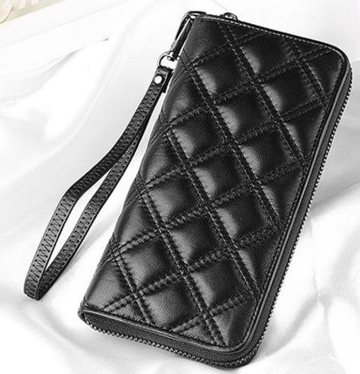 新款钱包必不可少：小香风羊皮菱格钱包推荐（图）