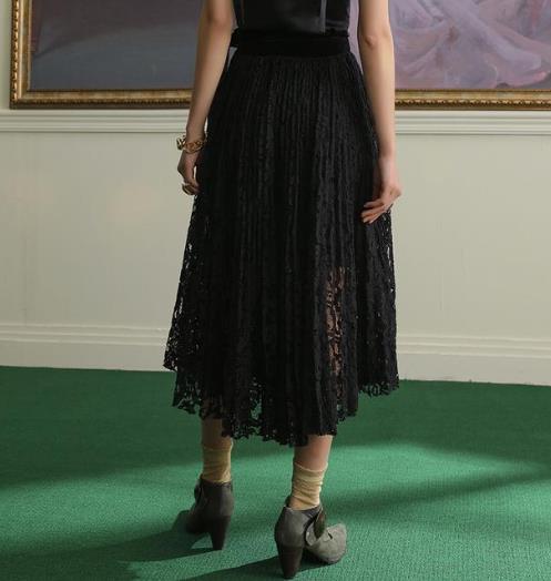 曼妙百搭蕾丝半身裙：6款半身裙尽显端庄优雅气质