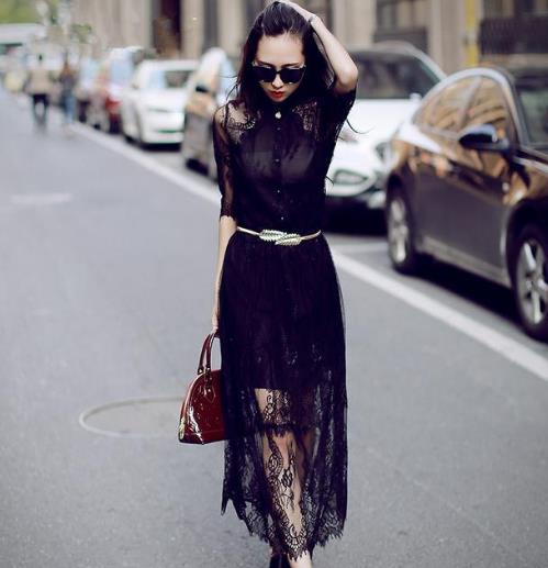 新款时尚连衣裙：6款蕾丝连衣裙穿出女神范（图）